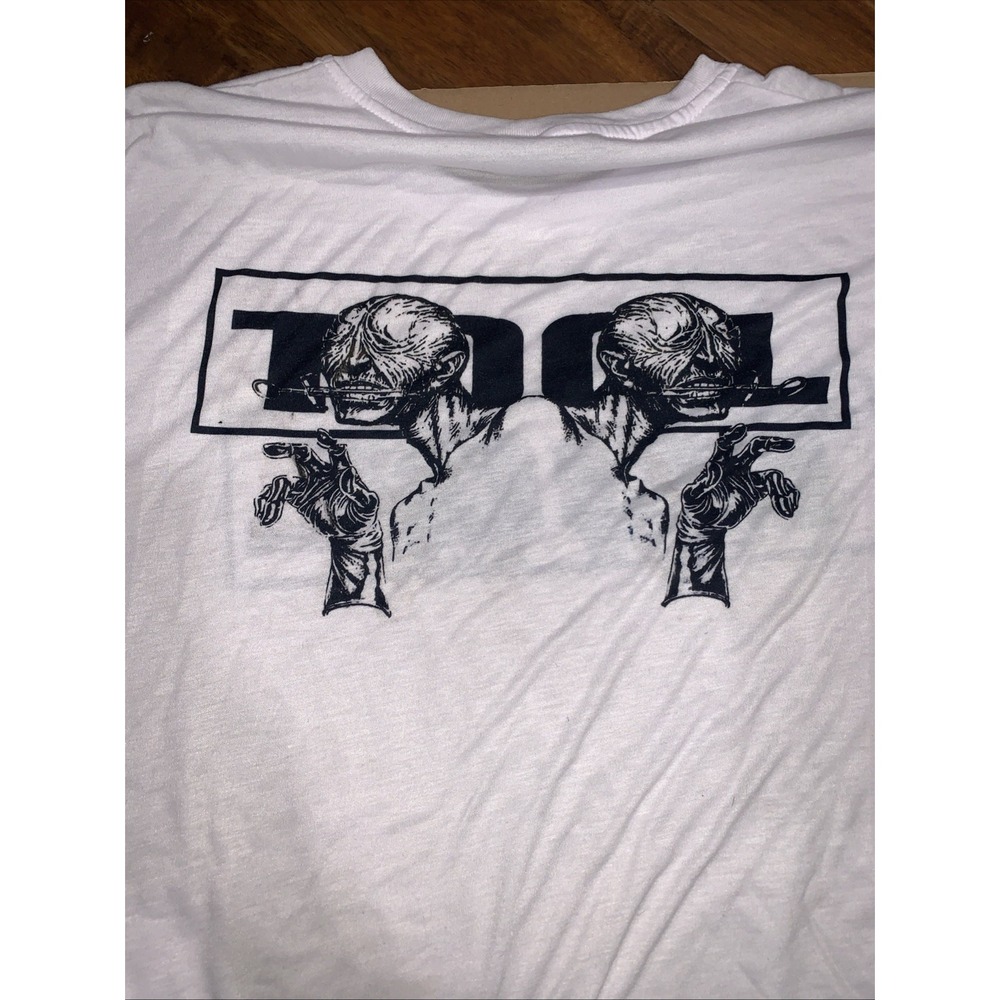 Vintage Y2K TOOL Band Shirt Band Tee Size 3XL  90s Grunge Festival Band Merch